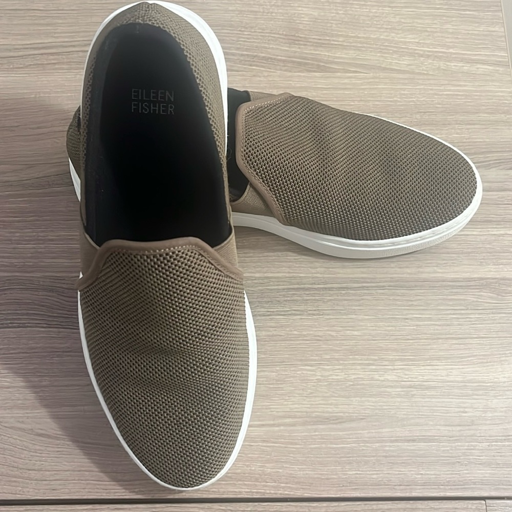 Eileen Fisher slip on mesh sneakers